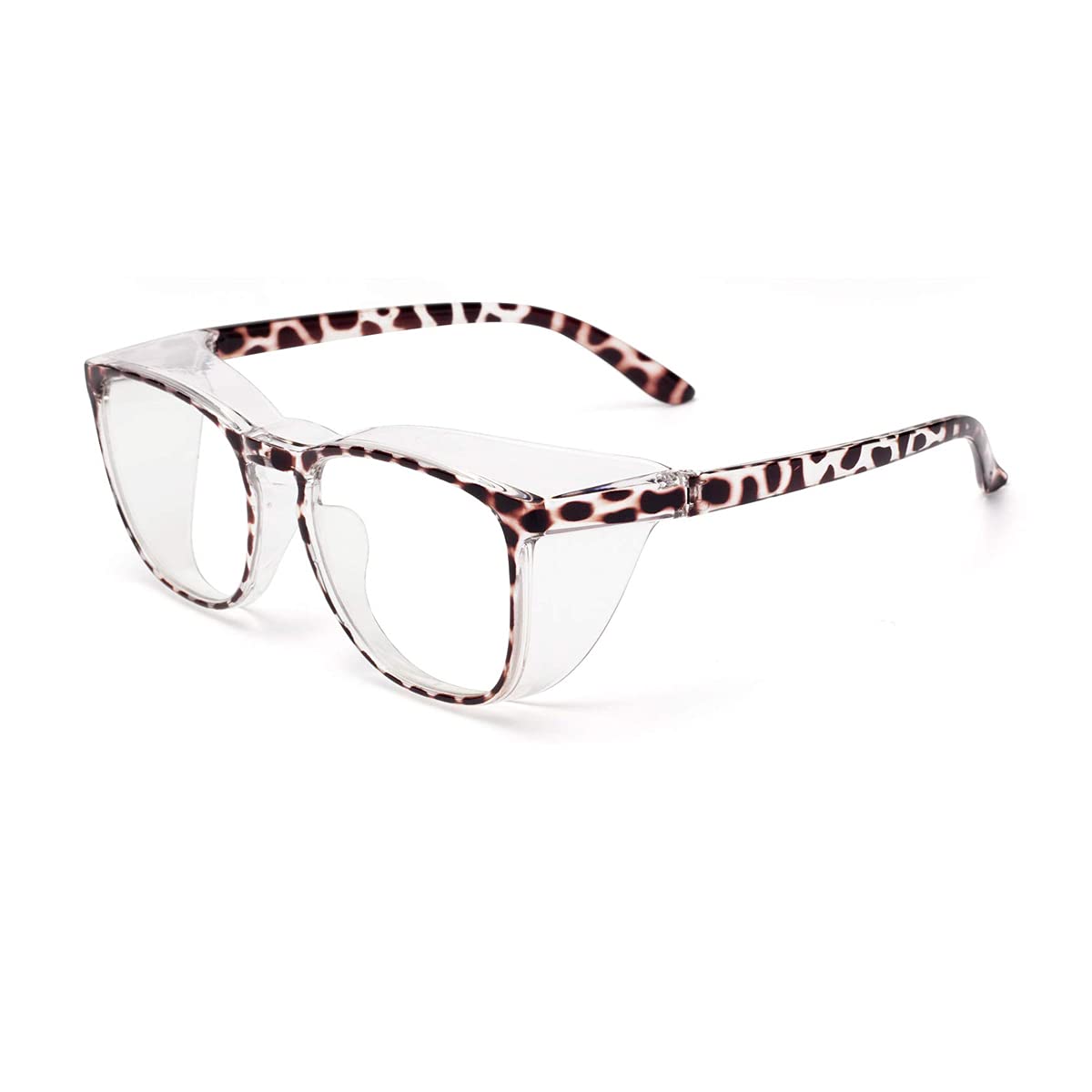 Xmifer Anti Fog Safety Glasses - Round Protective Eyewear with Blue Light Blocking for Men & Women - Ideal for Lab Work, Construction, and Computer Use