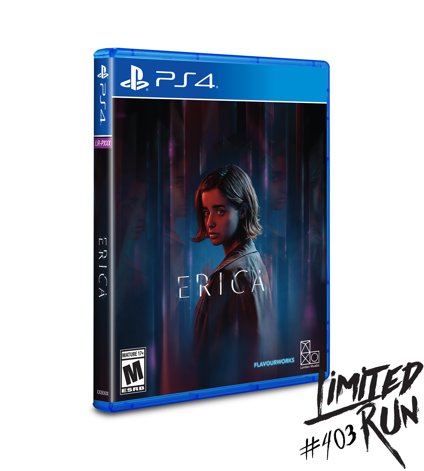 Limited Run #403: Erica (PS4) - Exclusive Physical Edition - Psychological Thriller Game for PlayStation 4 - Perfect for Horror Game Fans & Collectors - Play at Home or Game Nights