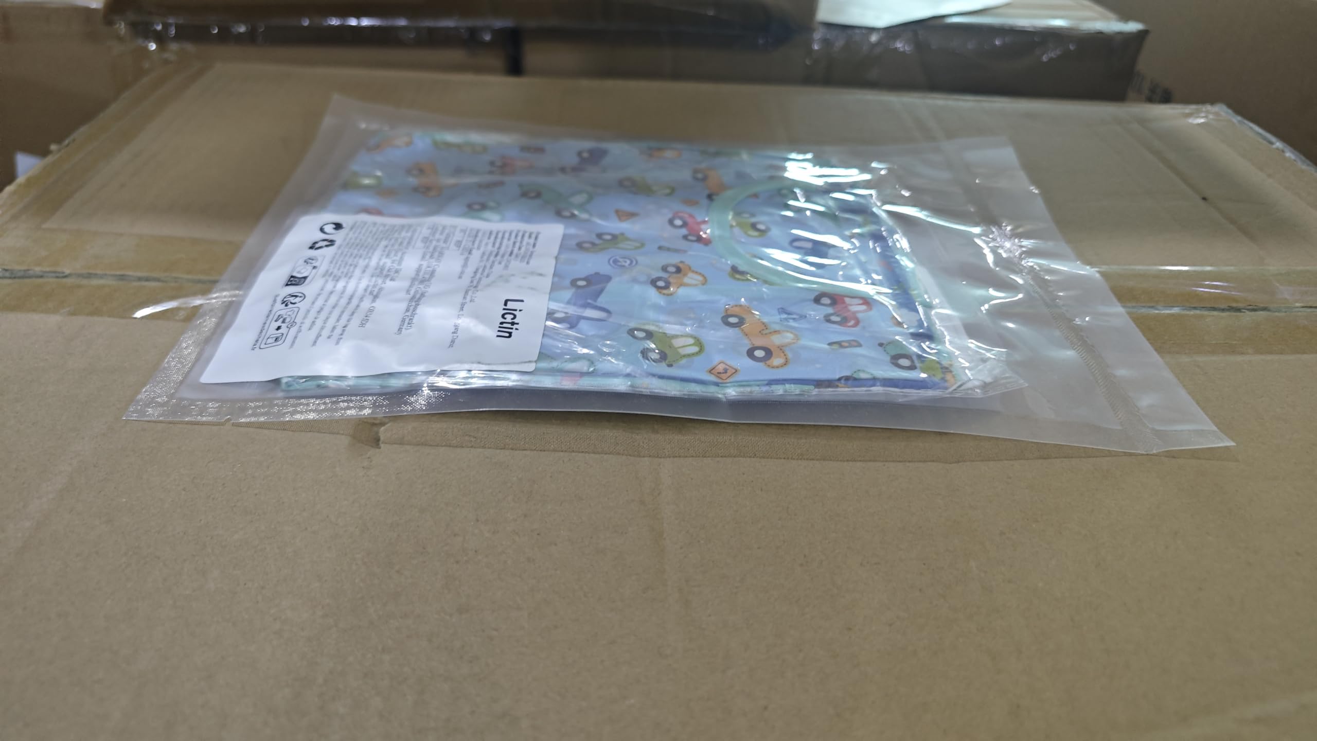 Lictin 3 Pack Baby Bibs for Boys & Girls - Waterproof Long Sleeve Toddler Bibs with Cute Designs - Perfect for Feeding, Mealtime & Messy Play