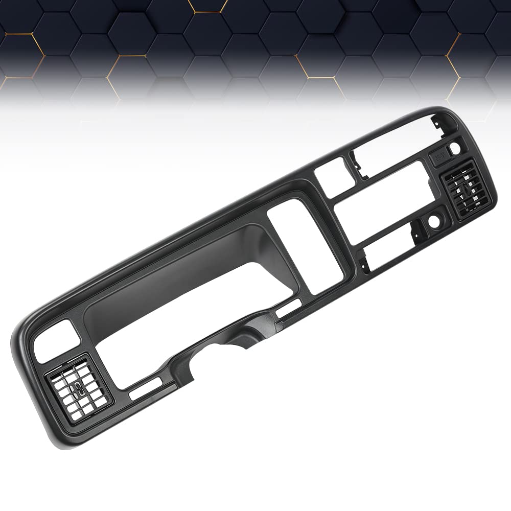 PIT66 Dash Bezel Radio Trim Panel Cover for 1994-1997 Dodge Ram 1500 2500 3500 | Replacement Instrument Cluster Bezel | Perfect for Car Interior Restoration & DIY Installation