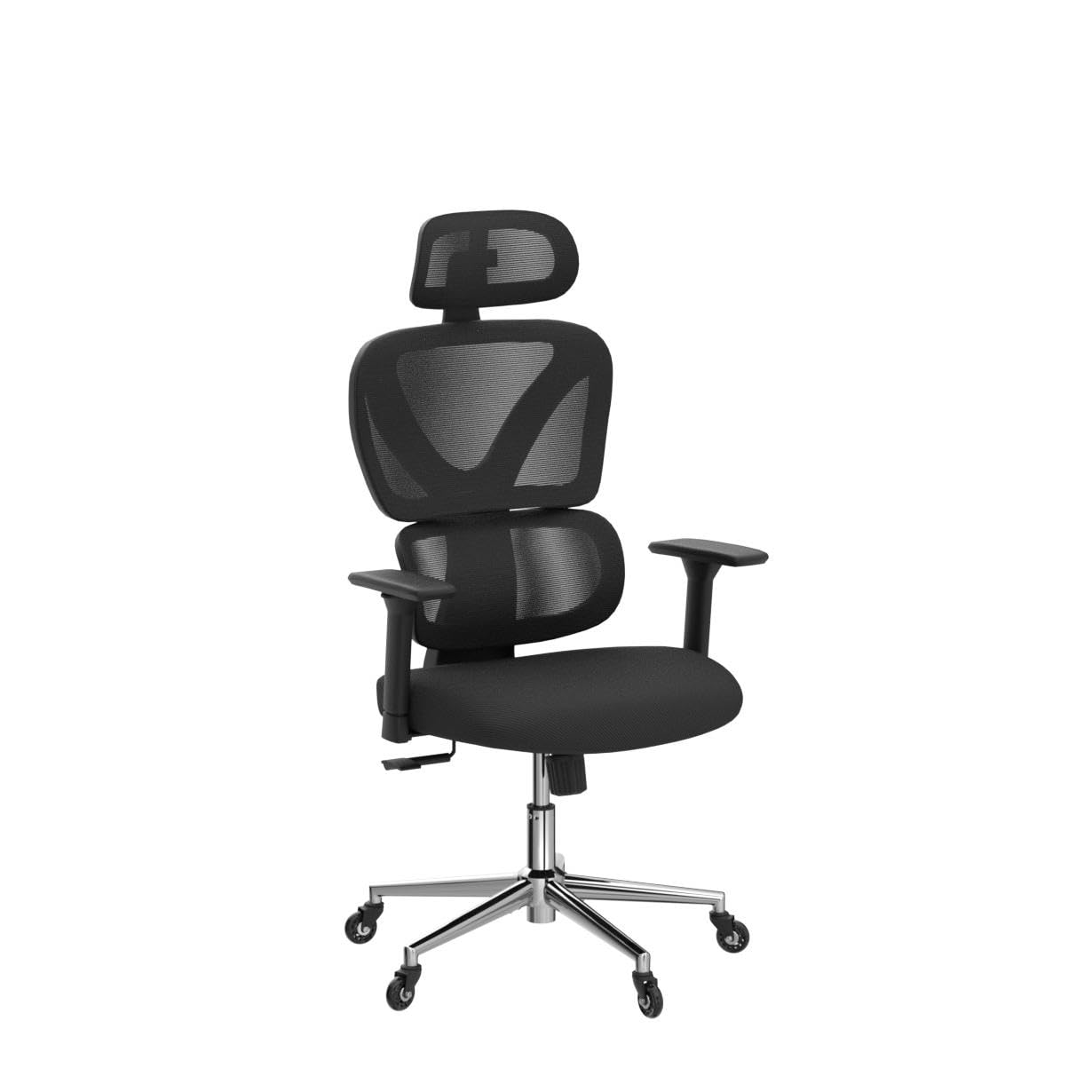 Ergonomic Home Office Chair with Lumbar Support - High Back Adjustable Desk Chair for Computer Work | Comfortable Work from Home & Gaming Chair