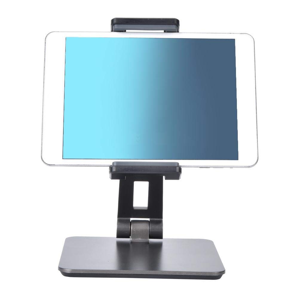 Universal Aluminum Alloy Phone Stand - Foldable Desktop Holder for iPhone, Android, Switch & Tablets | Perfect for Office, Gaming & Watching Videos