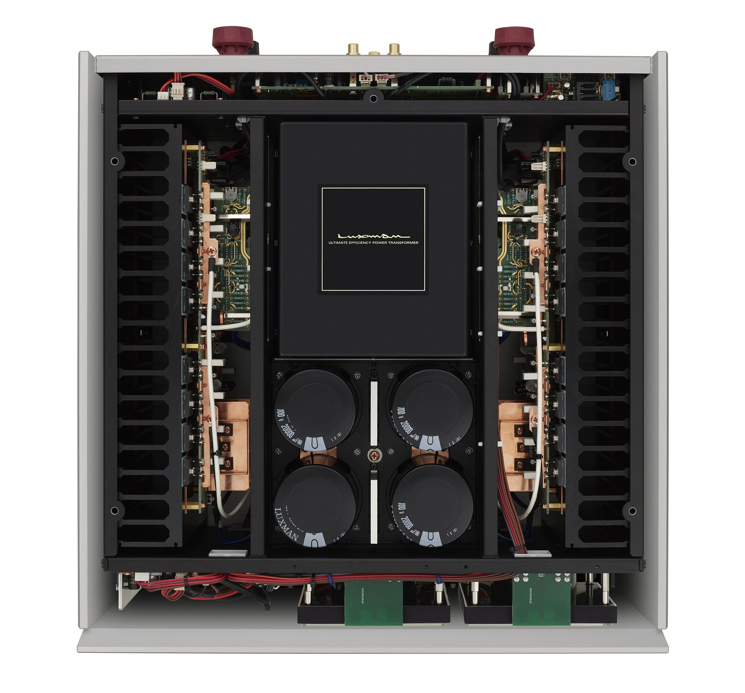Luxman M-10X High-End Power Amplifier - Premium Audio Amplifier for Home Theater & Hi-Fi Stereo Systems - Perfect for Audiophiles & Music Enthusiasts