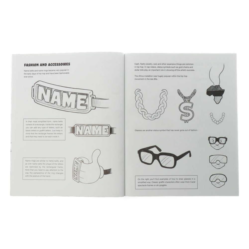 Graffiti Characters for Beginners - Learn Street Art & Urban Drawing Techniques - Perfect for Sketching, Murals & DIY Projects