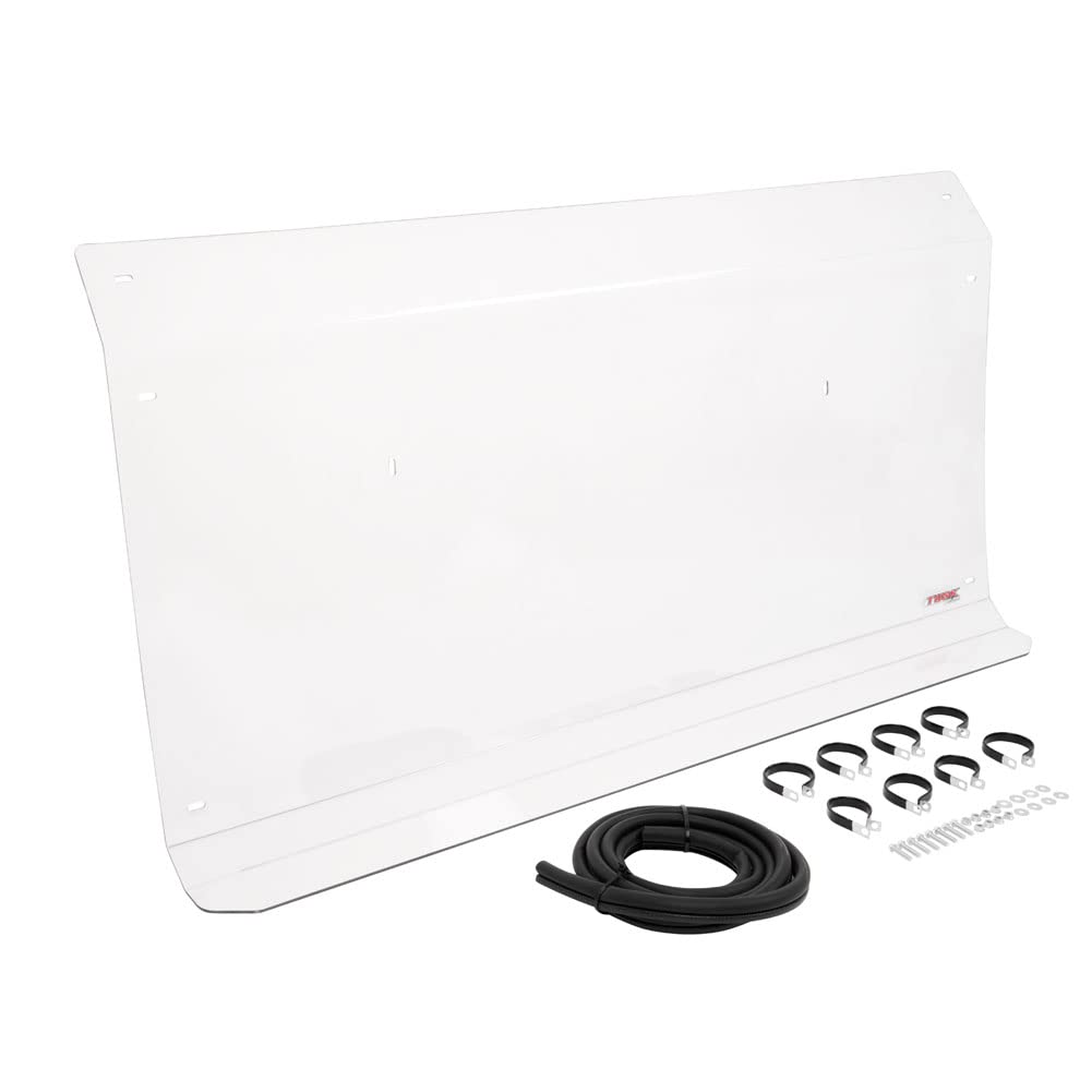 Tusk UTV Polycarbonate Rear Window Clear for Yamaha Wolverine X4 850 XT-R 2022 - Durable & Scratch-Resistant for Off-Road Adventures
