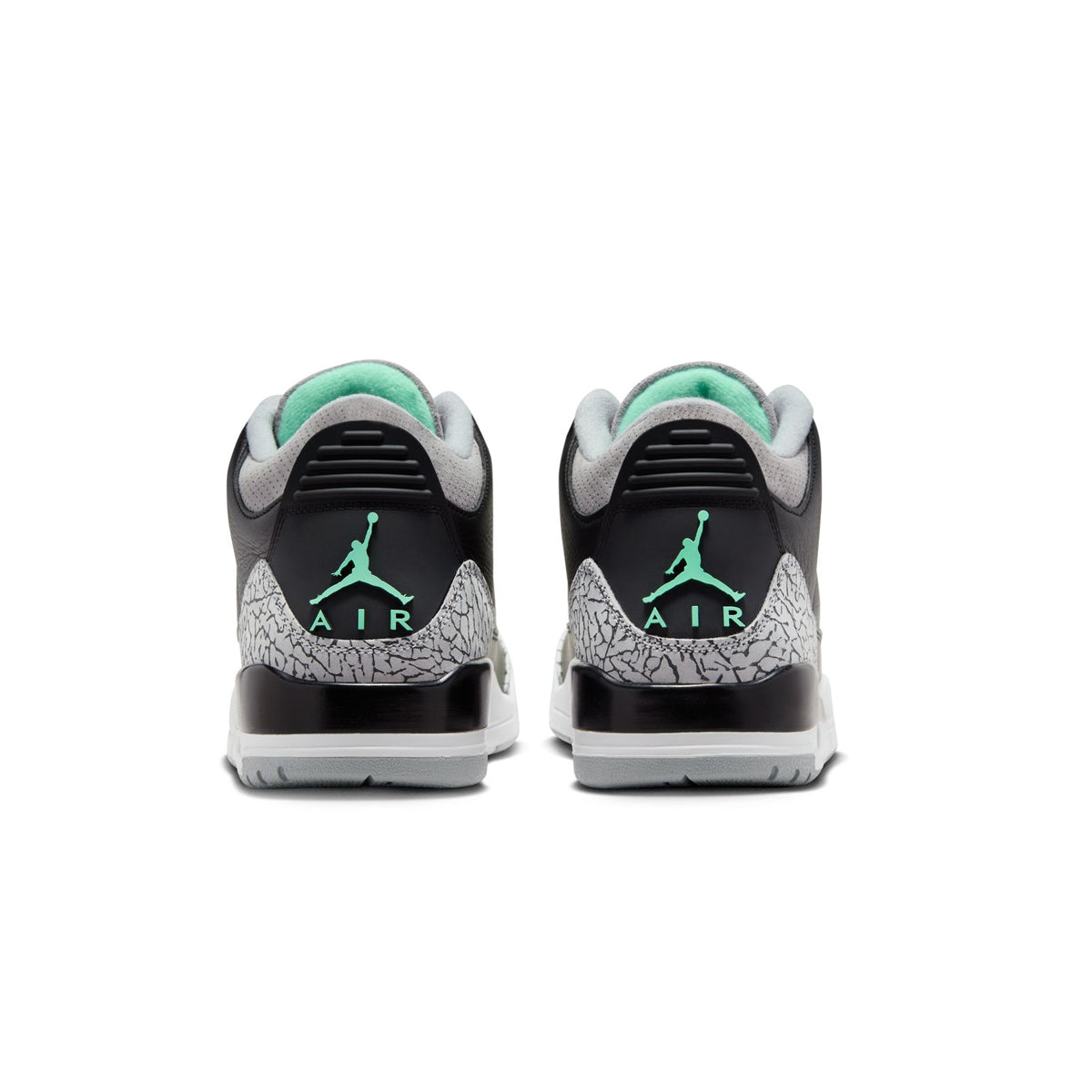 Air Jordan 3 Retro 'Green Glow' Men's Basketball Shoes - Stylish Sneakers for Casual Wear & Street Fashion | Perfect for Sports, Gym & Everyday Outfits