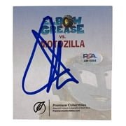 John Cena Autographed 4x5 Elbow Grease vs Motozilla Book Insert PSA Certified - Perfect for WWE Memorabilia Collectors & Wrestling Fans Display