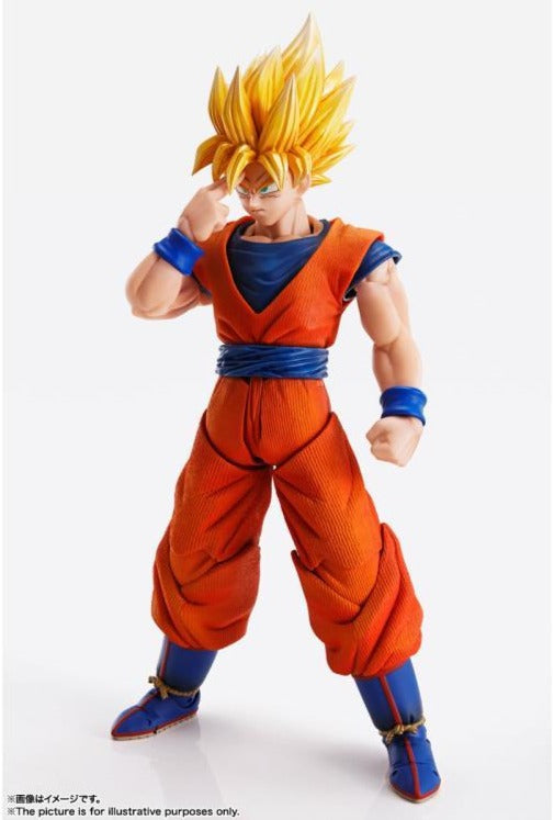 Bandai Imagination Works Dragon Ball Z Goku Action Figure - Collectible Anime Toy for Fans | Perfect for Display, Gifts & Anime Collections