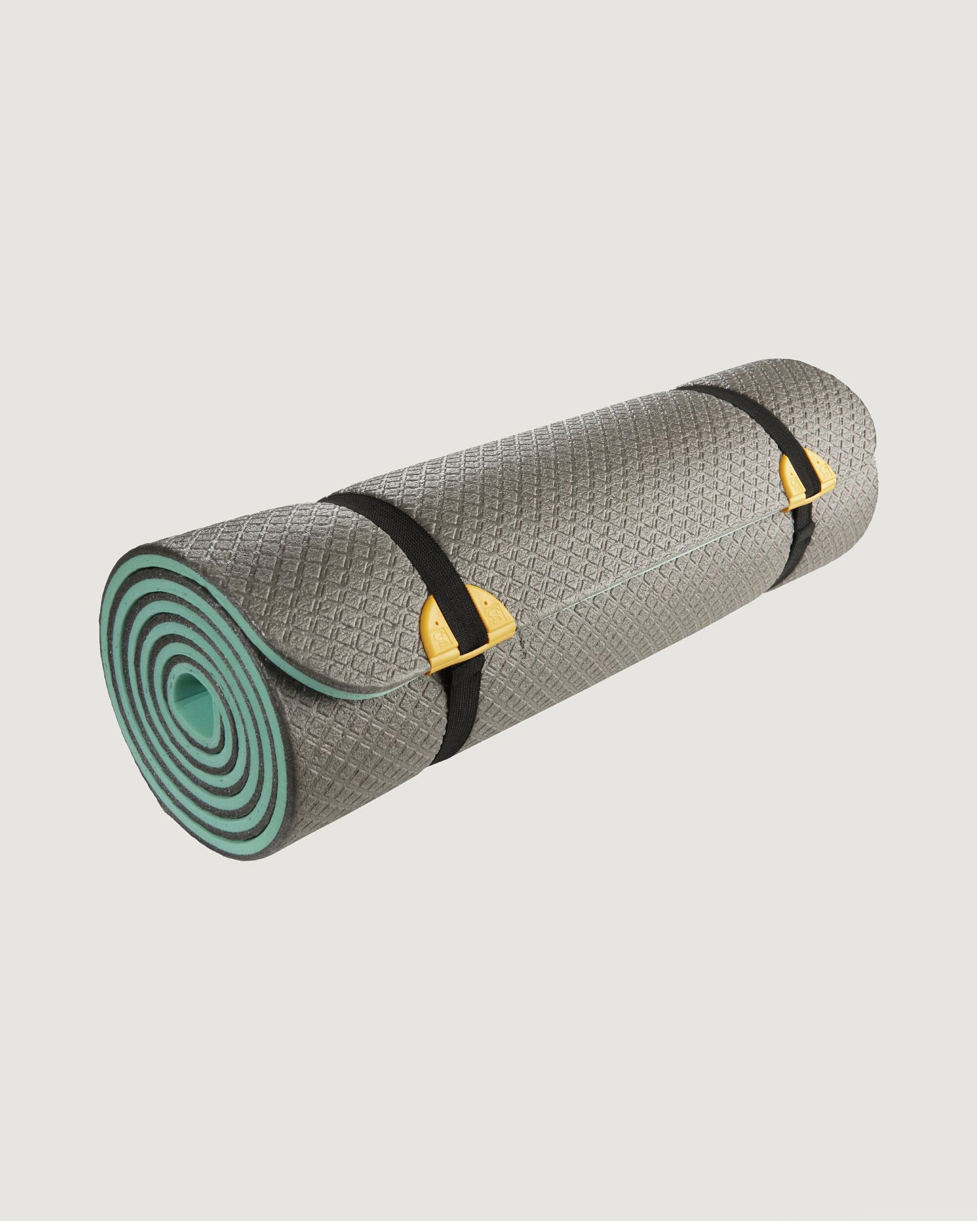 8mm Thick Camping & Hiking Foam Sleeping Pad - Lightweight, Waterproof, Portable - Green/Grey for Outdoor Adventures, Backpacking & Travel