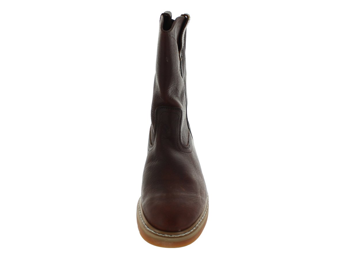 CACTUS Men's 1033 10-Inch Wellington Work Boots - Soft Toe, Full Grain Oil-Tumbled Leather, Oil-Resistant Rubber Outsole - Ideal for Farming, Ranching & Outdoor Work