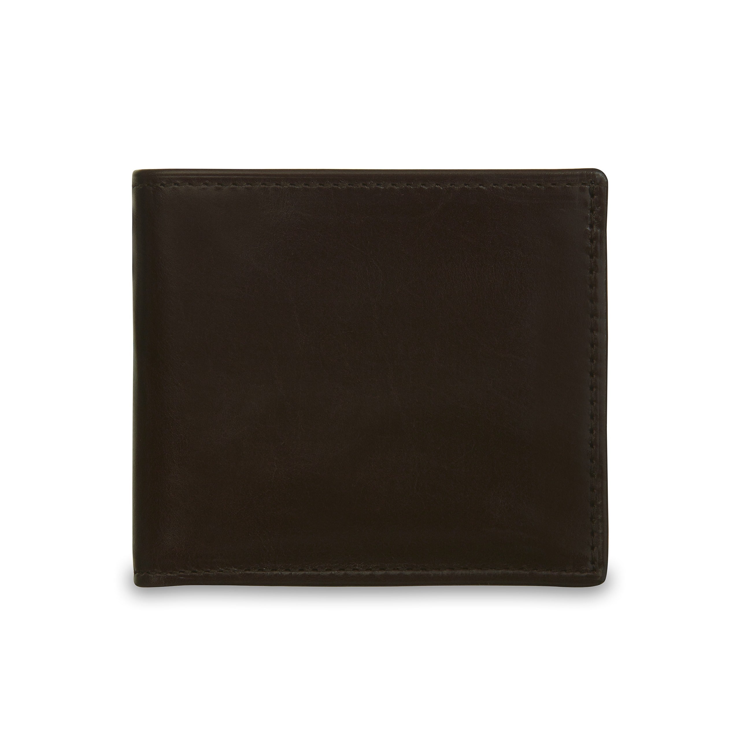 Premium Genuine Calfskin Hipster Wallet for Men - Slim RFID Blocking Leather Bifold Wallet (Brown) | Ideal for Everyday Carry, Travel & Minimalist Lifestyle