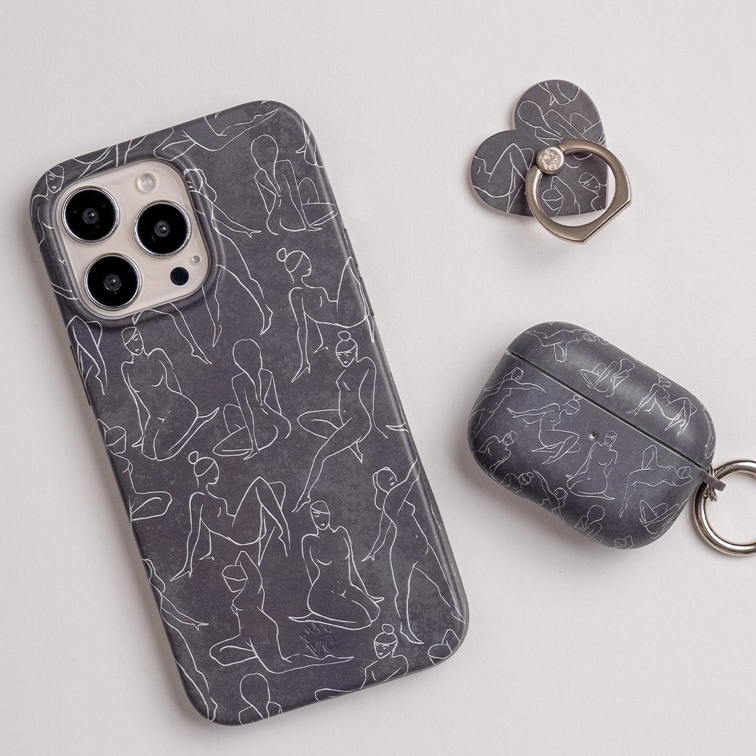 Stylish Smoke Design AirPods Case - Trendy Protective Cover for AirPods 1/2/3/Pro - Perfect for Travel, Work & Daily Use