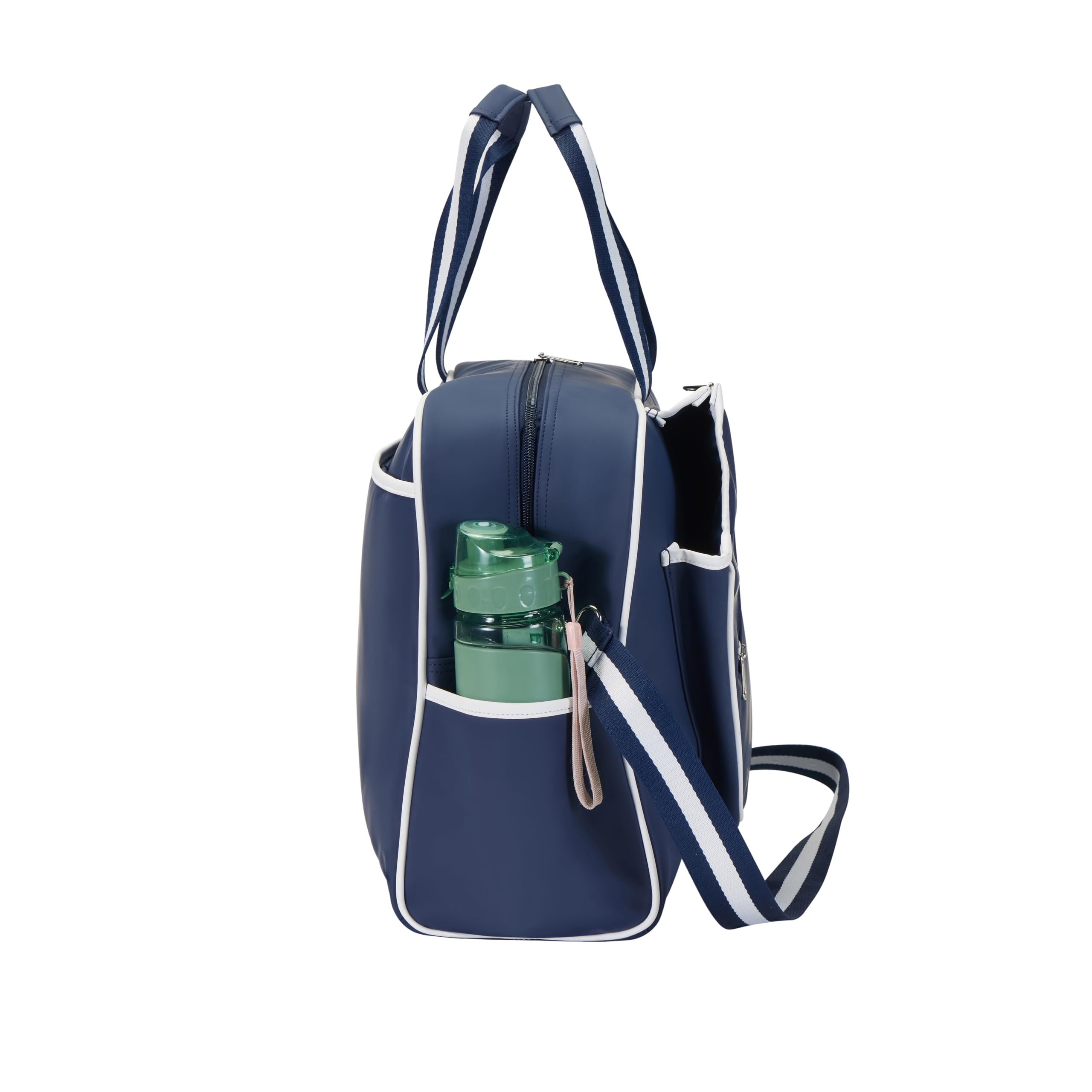 **Premium Tennis Duffle Bag for Women - Sports Shoulder Bag with Racket Compartment & Water Bottle Holder - Ideal for Tennis Matches, Gym, and Travel**