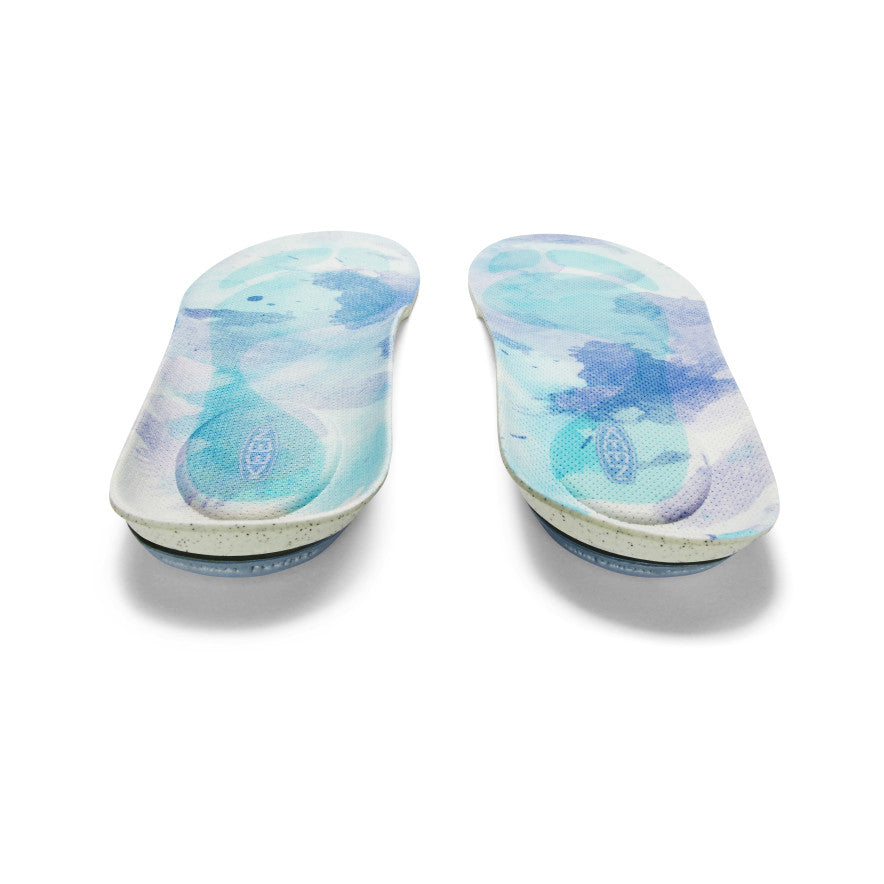 Women's Terradora Replacement Insoles - Light Blue Cushioning Arch Support for Comfort & Pain Relief - Perfect for Running, Hiking & Everyday Wear