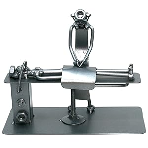 Urologist Gift - Nuts and Bolts Sculpture for Doctors, PhD Graduation Present, Urology Office Decor, Recycled Art Medical Student Gift - Perfect for Clinics, Hospitals & Medical Graduation Parties
