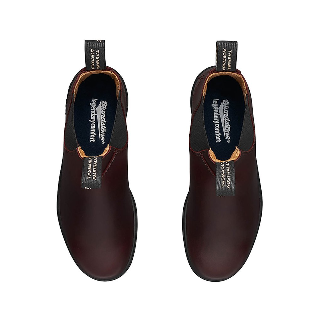 Blundstone 2130 Classic Chelsea Boots - Waterproof Leather Ankle Boots for Men & Women - Auburn Brown - Perfect for Work, Hiking & Outdoor Adventures
