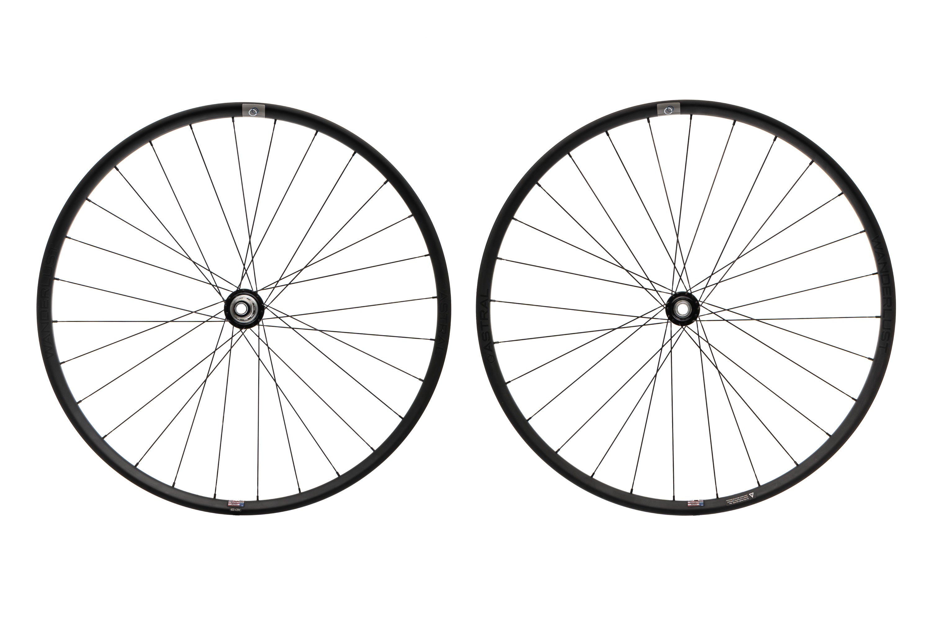 Astral Wanderlust Carbon Tubeless 700c Wheelset - Lightweight Road Bike Wheels for Racing & Endurance - Perfect for Road Cycling, Triathlons & Competitive Riding