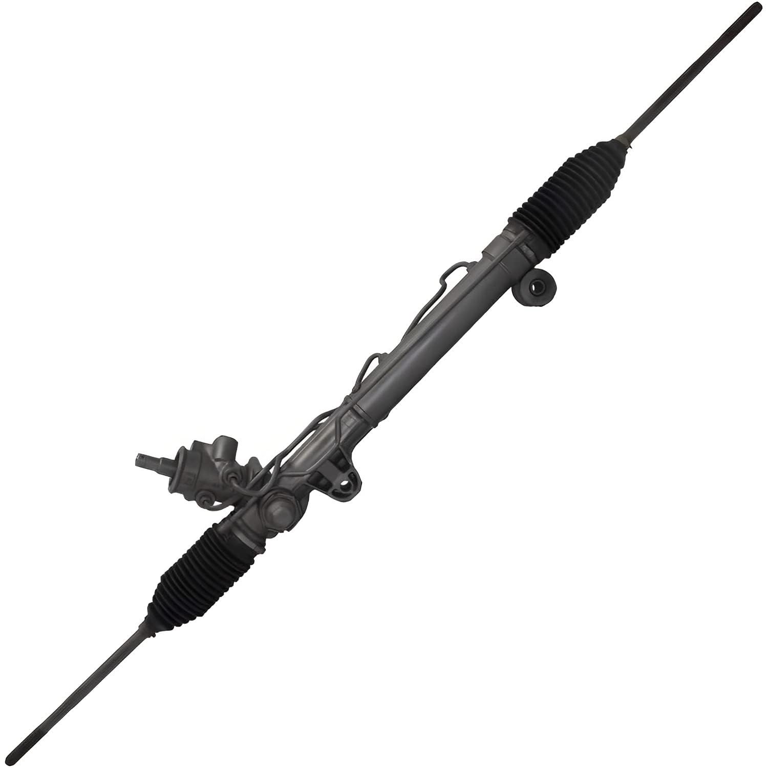 Detroit Axle 3.8L Power Steering Rack and Pinion Kit for Pontiac Grand Prix, Buick LaCrosse, Chevy Impala & Monte Carlo - Includes Steering Pump with Pulley & Front Outer Tie Rods - Perfect for Smooth Steering & Vehicle Maintenance