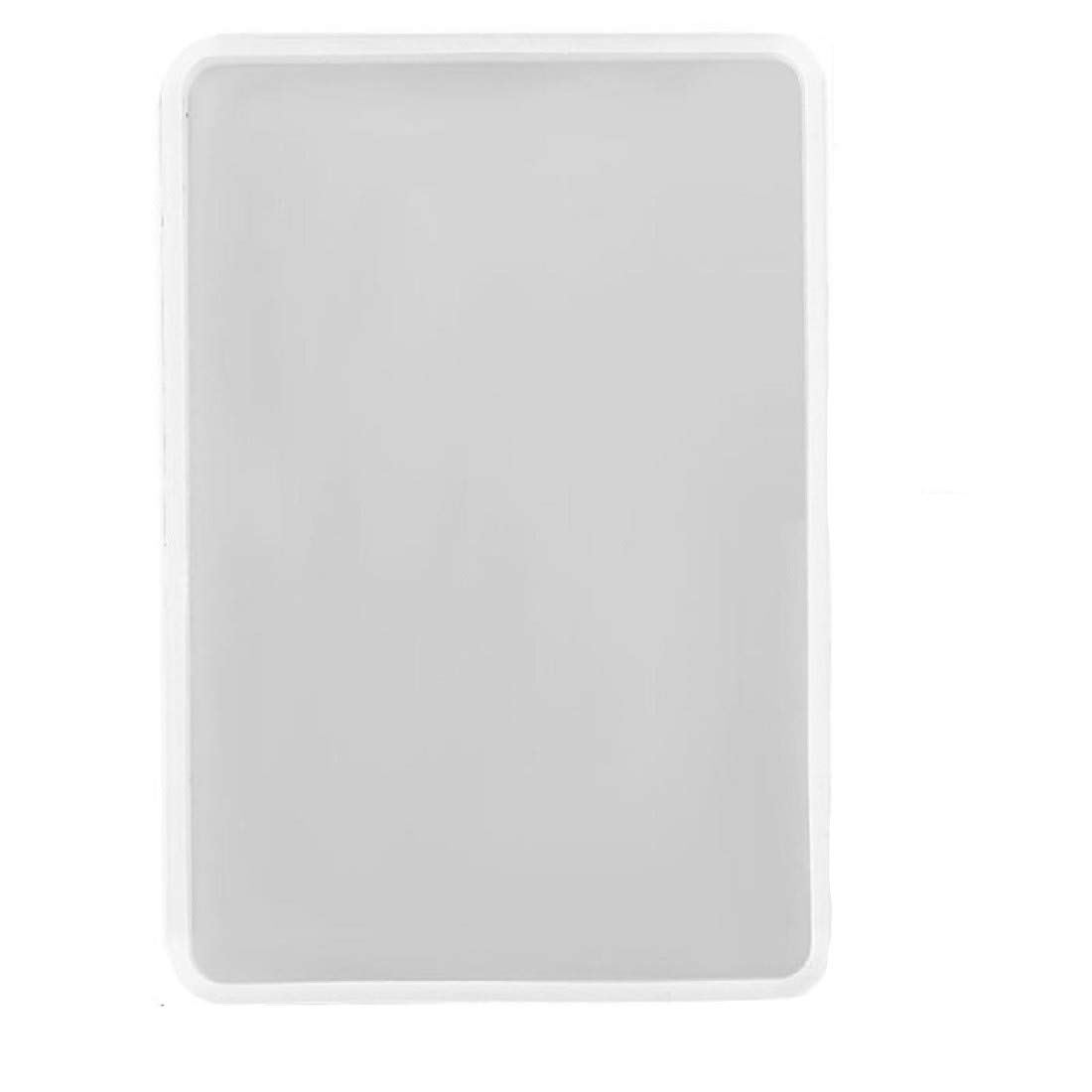 DIY Silicone Resin Molds for Coasters - Round, Square & Rectangle Shapes (8x12cm) - Large Epoxy Tray Molds for UV Resin Crafting - Perfect for Home Decor, Wedding Favors & Gift Making