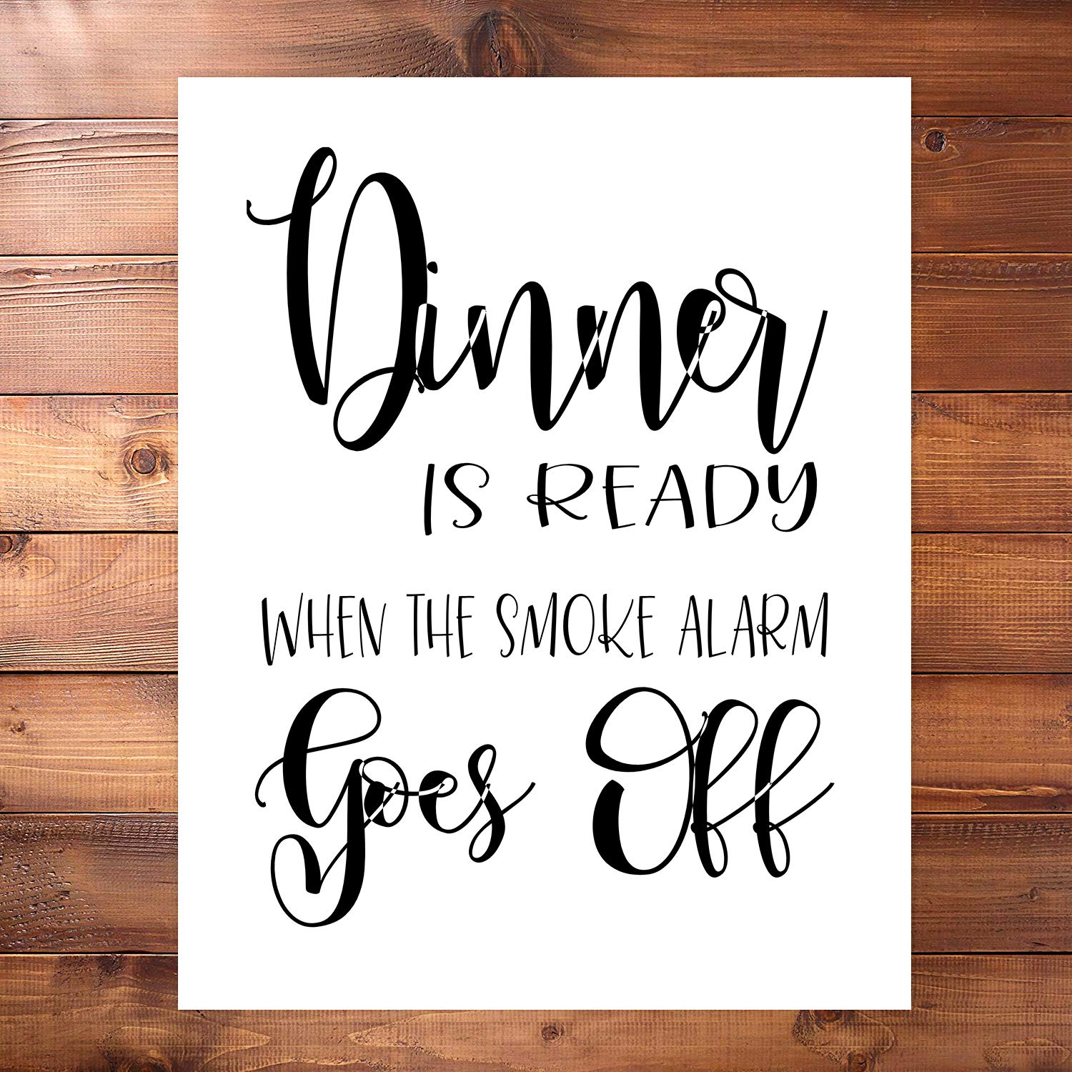 Set of 4 Kitchen Quotes & Sayings Art Prints - 8x10 Unframed Wall Decor | Inspirational Kitchen Wall Art for Home, Office & Gifts | Perfect for Farmhouse, Modern & Rustic Kitchen Decor
