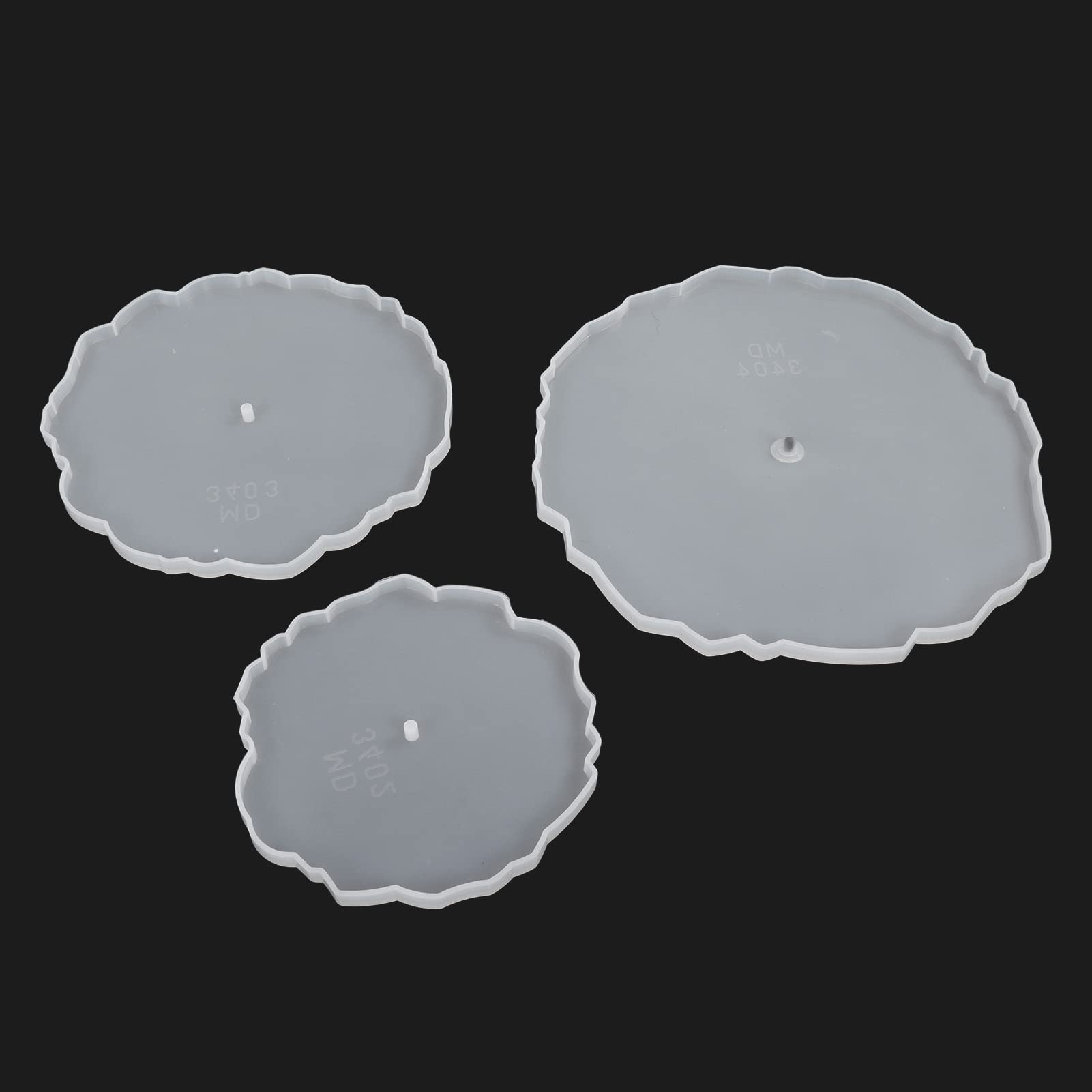 3-Tier Silicone Resin Cake Stand - Decorative Serving Tray for Fruits, Snacks & Desserts | DIY Craft Making & Home Decor | Perfect for Kitchen, Dining Table & Party Display
