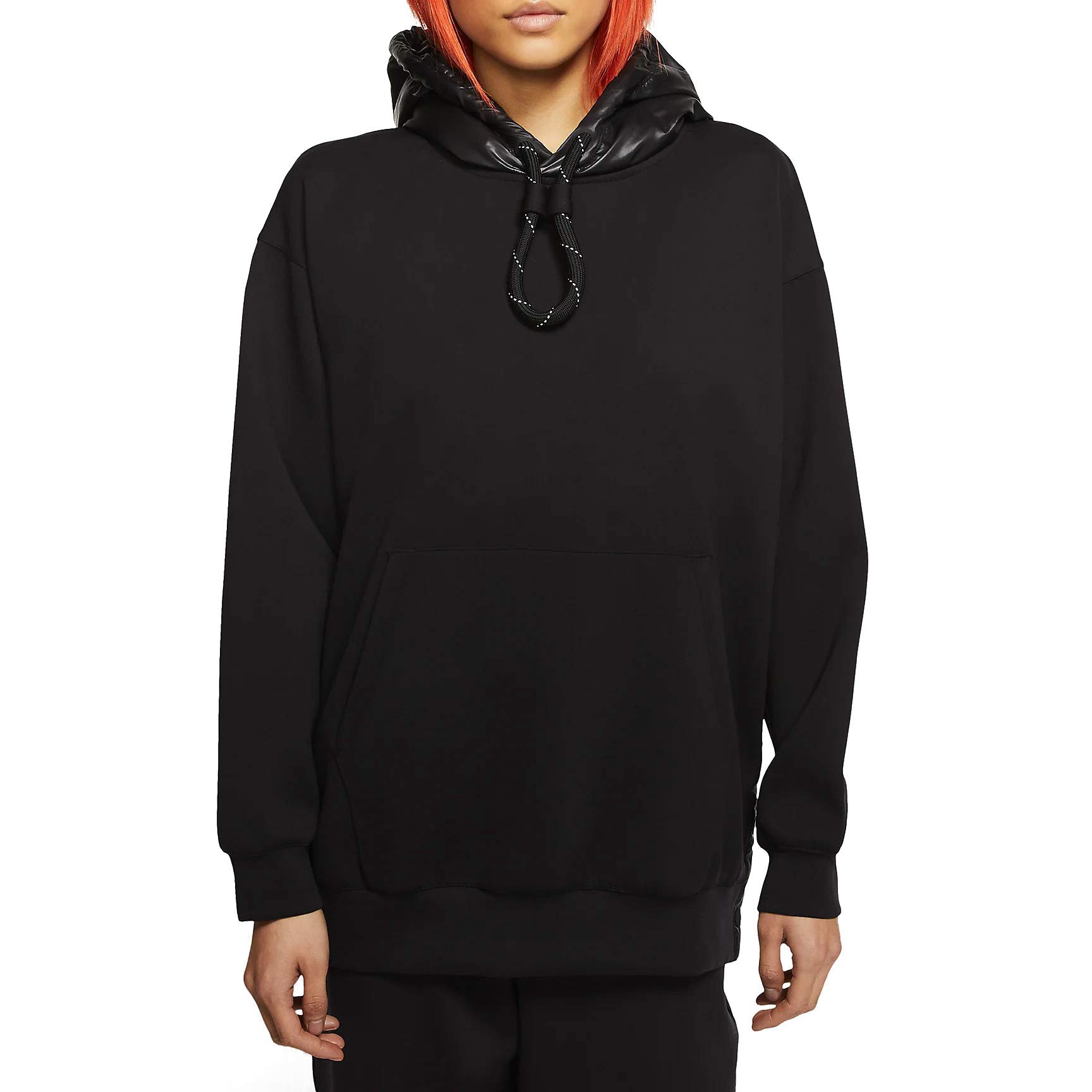 Nike Women's Hoodie - Lightweight Fleece Pullover with Front Pocket | Perfect for Running, Gym & Casual Wear