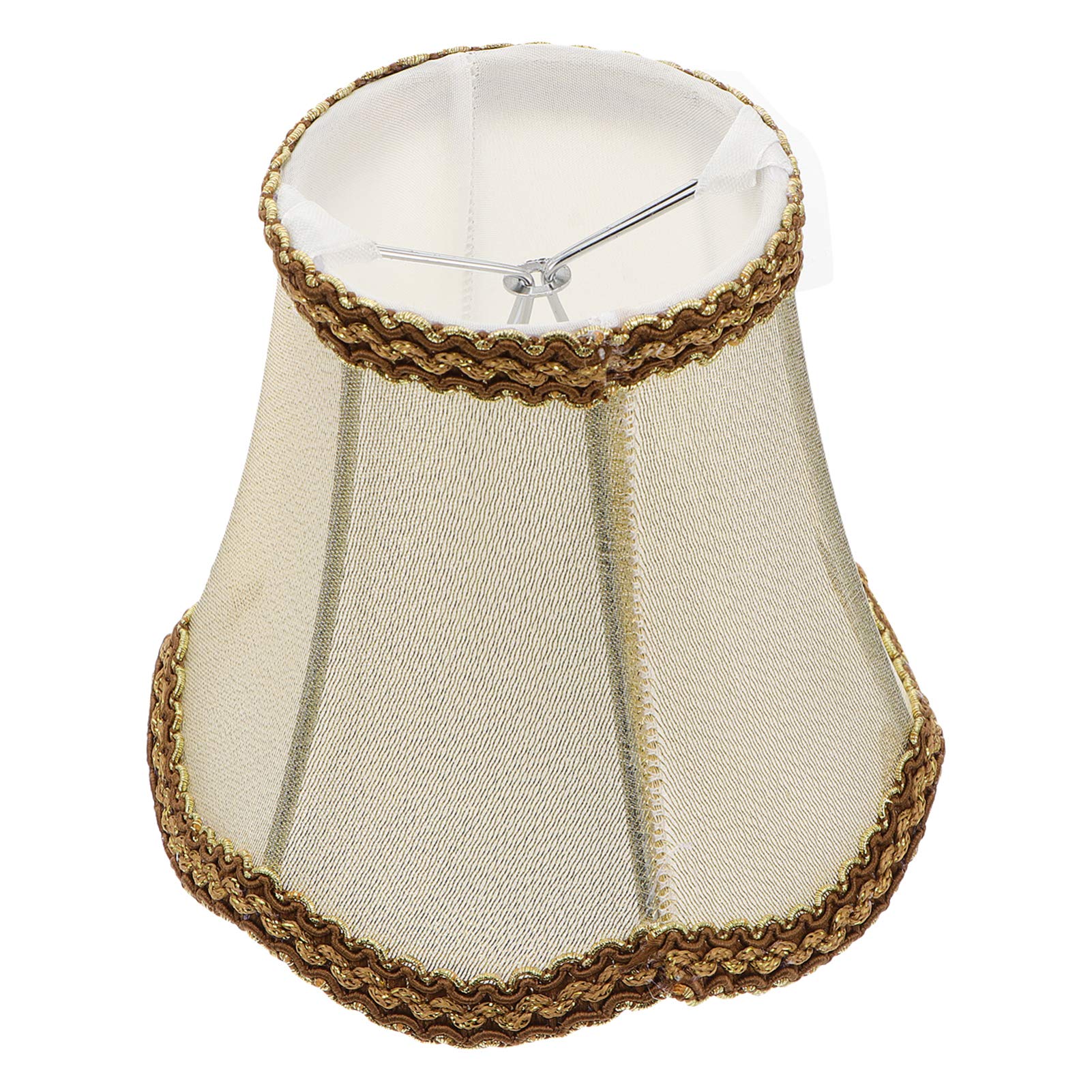 European Style Clip-On Fabric Lamp Shade - Universal Fit for Table Lamps, Floor Lights & Chandeliers - Perfect for Living Room, Bedroom & Office Decor