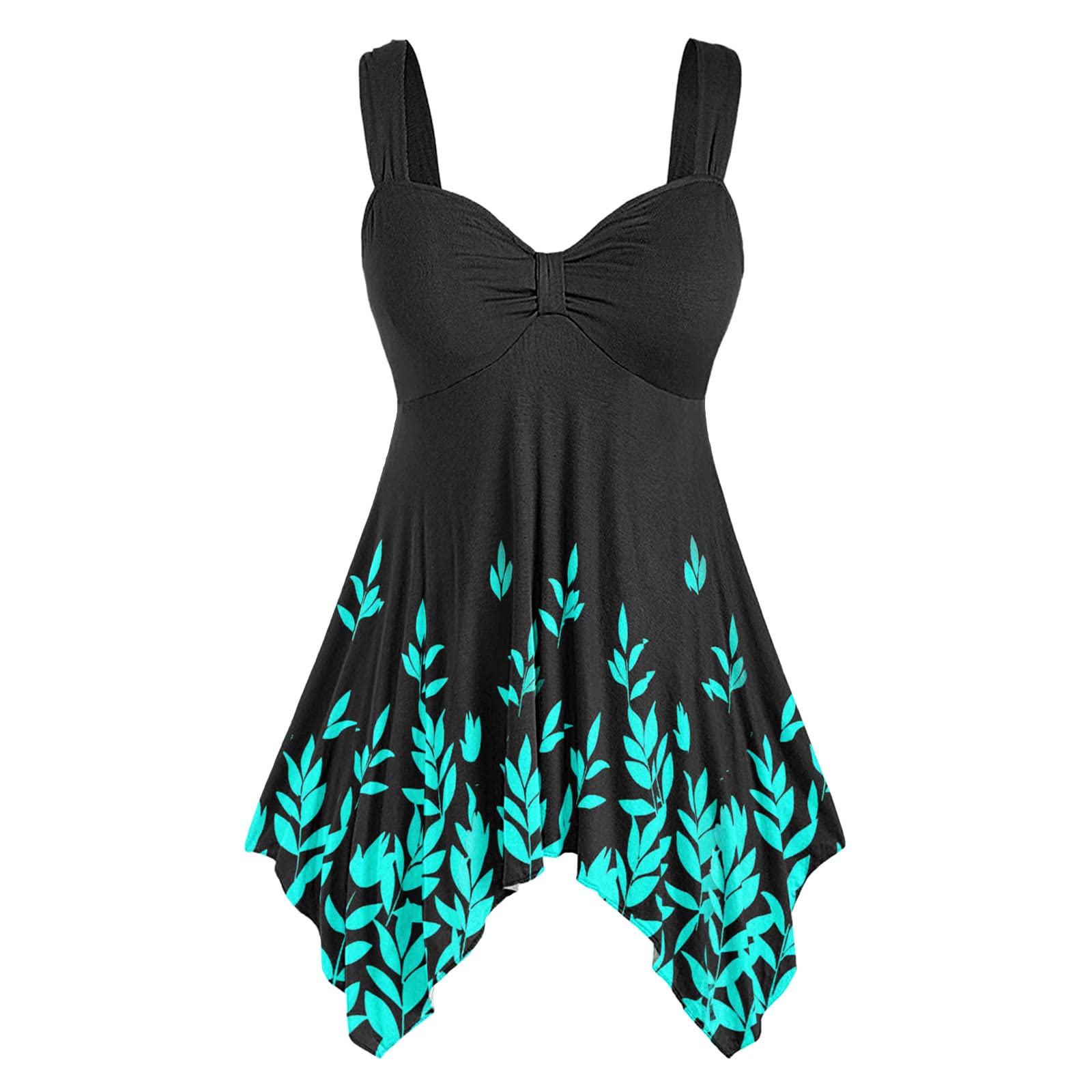 Women's Summer Lace Flowy Tank Tops - Spaghetti Strap Halter Cami Shirts for Casual Wear, Beach Outfits & Layering