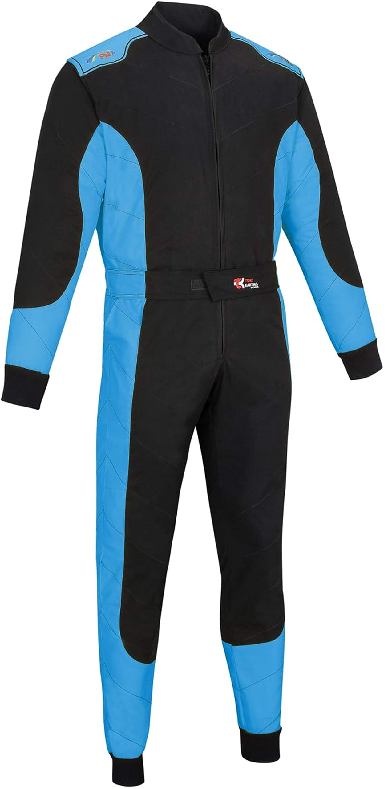 High-Performance Adult Kart Racing Suit - Breathable Polycotton One-Piece Rally Suit for Men & Women - Ideal for Karting, Motorsports, and Track Racing Events