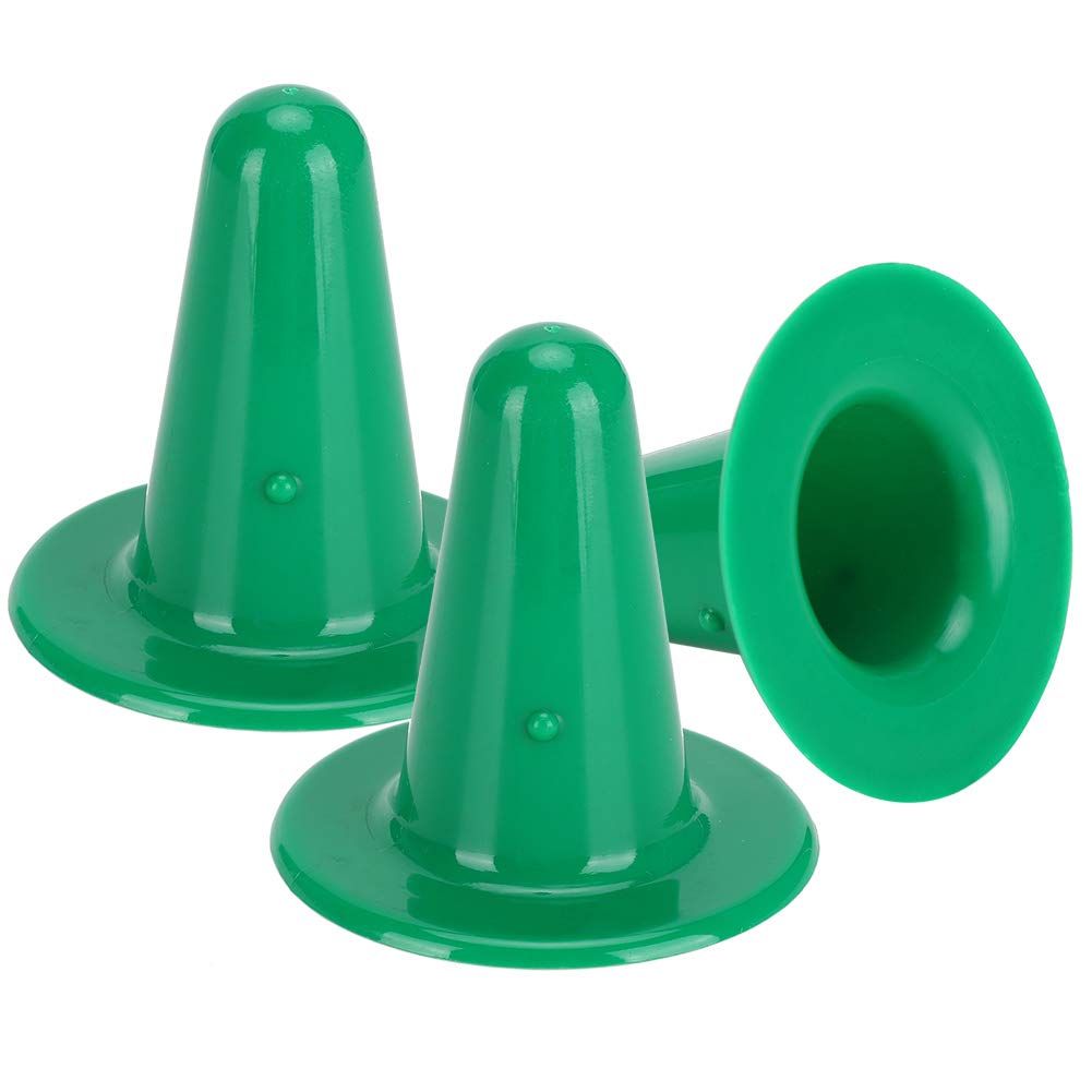3pcs Plastic Cow Fake Nipples - Hard Sheep Teats for Cattle & Small Animal Milk Feeding (Blue) - Perfect for Calves, Lambs, and Pet Bottle Feeding