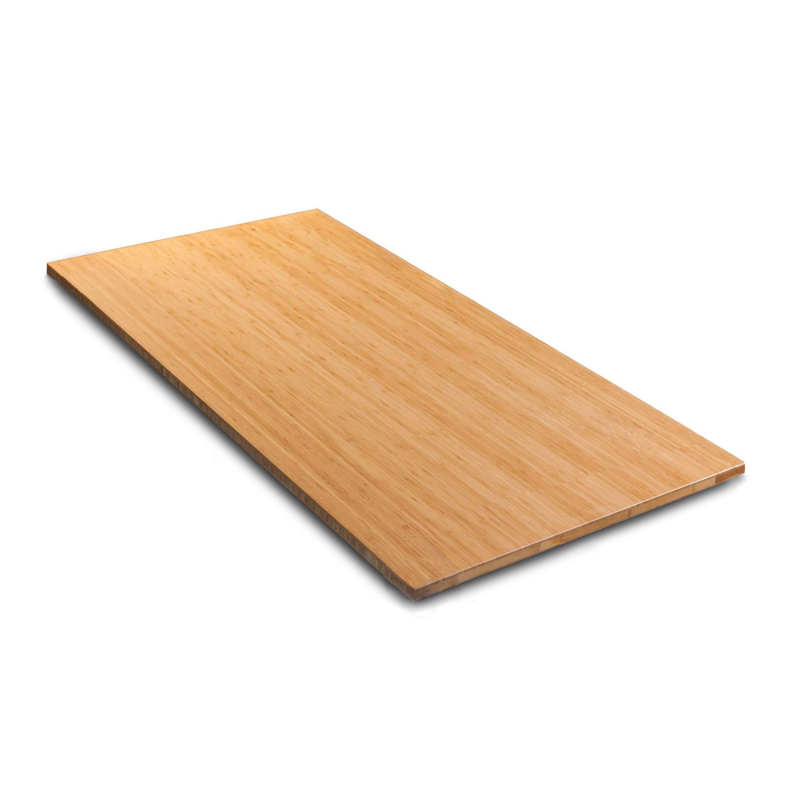 VWINDESK 48 x 27.5 x 1 Inch Solid Bamboo Standing Desk Top - Eco-Friendly Home Office Table Replacement for Workstations & Study Desks (Right Angle Design) - Perfect for Remote Work, Gaming Setup & Modern Workspaces