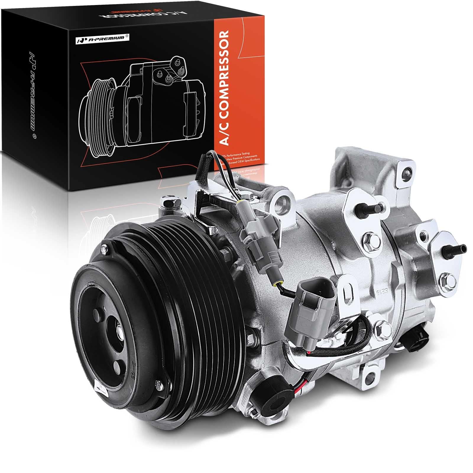 Premium AC Compressor with Clutch for 2005-2006 Toyota Avalon 3.5L Sedan - High Performance Auto Air Conditioning Replacement Part for Hot Summer Days