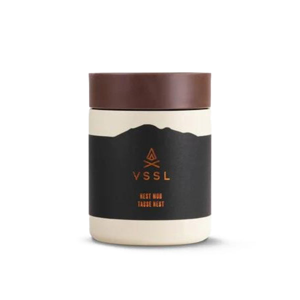 VSSL Java Nest Mug - Premium Stainless Steel Travel Coffee Mug with Lid, Leak-Proof & Insulated for Hot & Cold Drinks - Perfect for Camping, Office, Commuting & Outdoor Adventures
