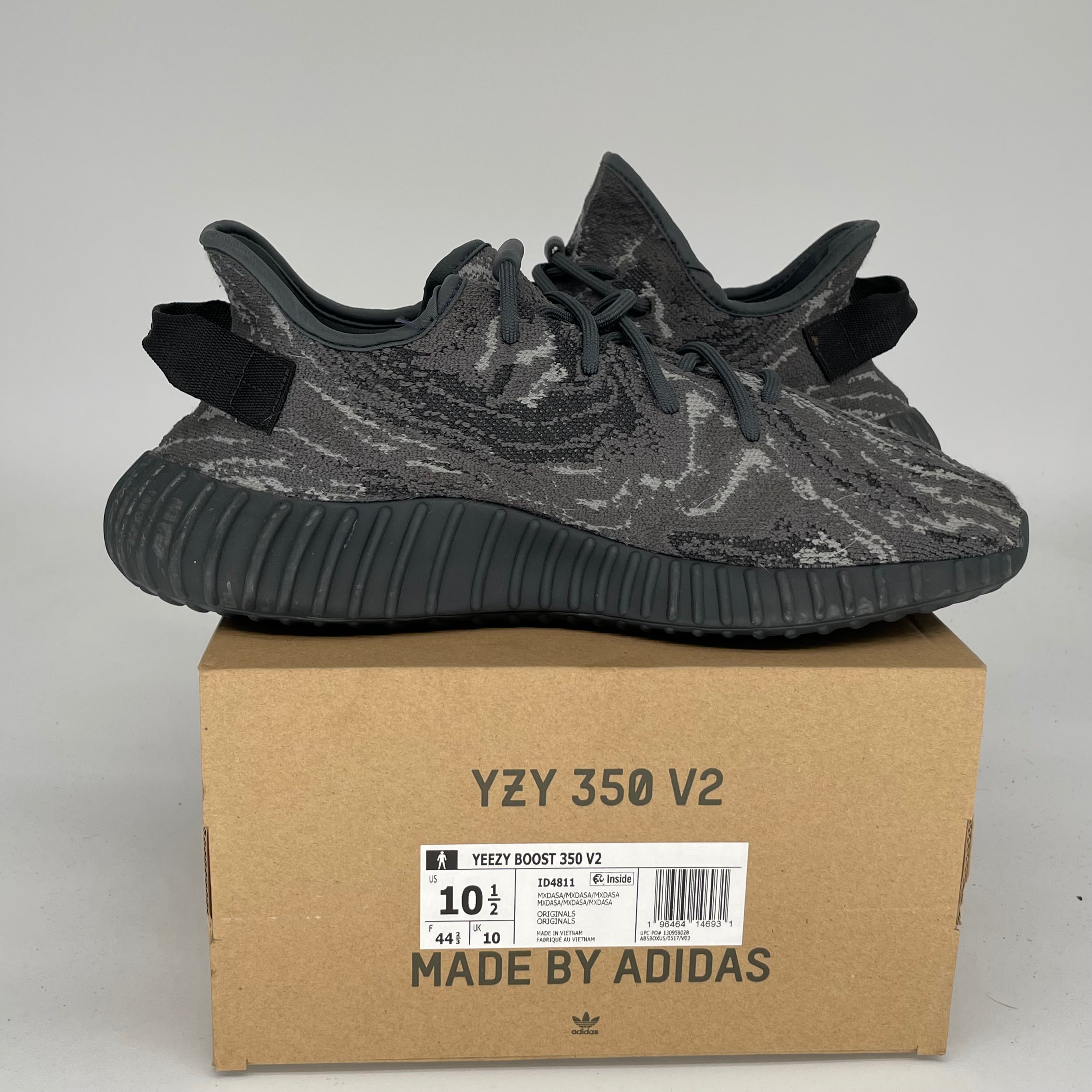 Adidas Yeezy Boost 350 V2 MX Dark Salt - Men's Running Shoes Size 10.5 | Comfortable Sneakers for Jogging, Gym & Casual Wear | ID4811