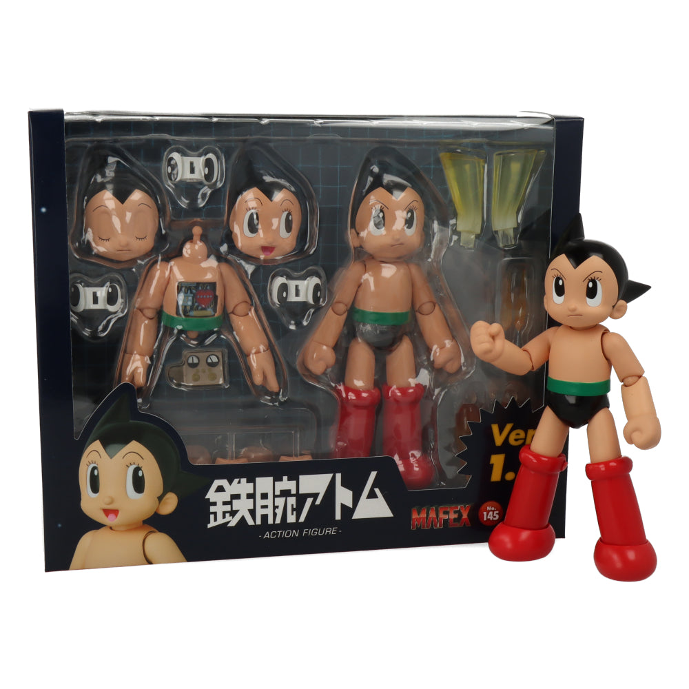 MAFEX Astro Boy Ver 1.5 Action Figure - Highly Articulated Collectible Robot Toy for Anime Fans | Perfect for Display, Cosplay, and Gift Giving