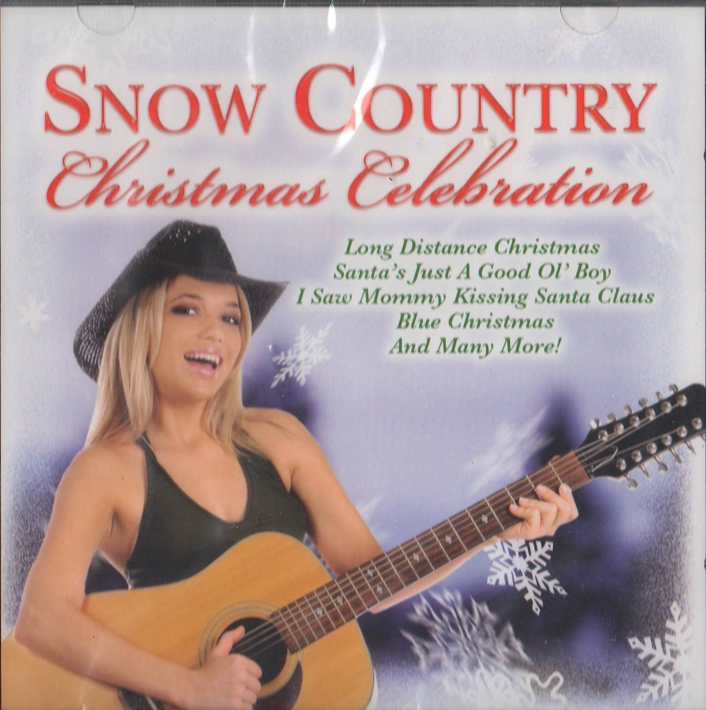 SNOW COUNTRY Christmas Celebration - 14 Holiday Songs CD | Perfect for Christmas Parties, Home Decor & Seasonal Gift Giving