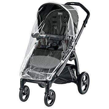 Peg Perego Stroller Rain Cover - Waterproof Baby Stroller Canopy for All Weather Protection - Perfect for Rain, Wind, and Sun Shade on Walks, Shopping, and Outdoor Adventures