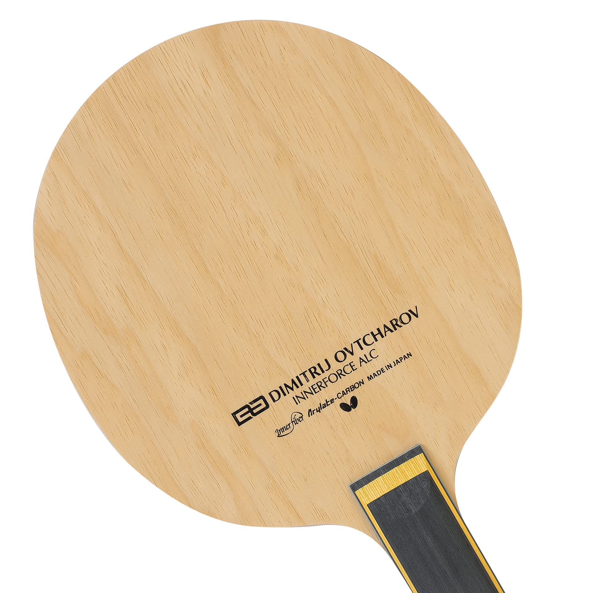 Ovtcharov Innerforce ALC Table Tennis Blade - Professional Carbon Fiber Ping Pong Racket with AL Innerforce Technology - FL/ST/AN Handle Options - Made in Japan - Perfect for Tournament Play & Advanced Players