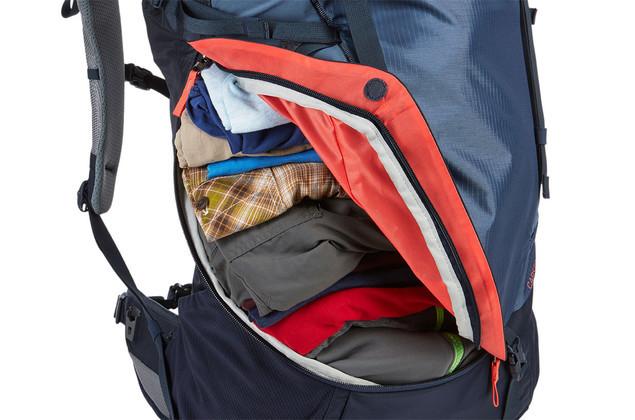 Thule Capstone 50L Men's Hiking Backpack - Lightweight Waterproof Travel Backpack for Outdoor Adventures, Camping & Trekking - Obsidian Black