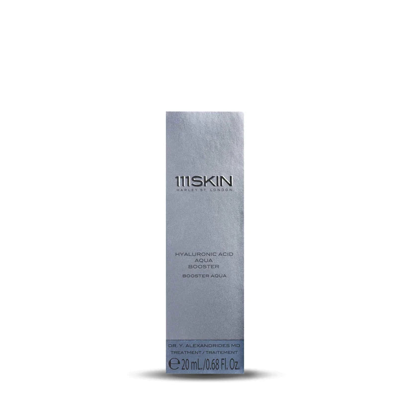 111SKIN Hyaluronic Acid Aqua Booster Serum - Hydrating Facial Moisturizer for Dry Skin - Plumps & Brightens Complexion - Perfect for Daily Skincare Routine & Nighttime Hydration
