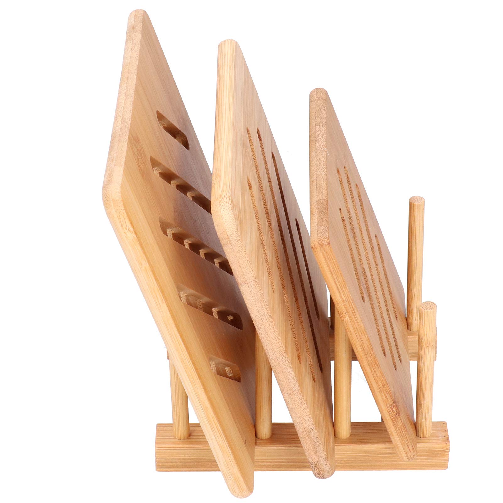 Premium Bamboo Pot Holder & Placemat Set - Heat-Resistant, Durable & Easy to Clean Kitchen Accessories for Hot Dishes, Dining Table Protection & Home Decor