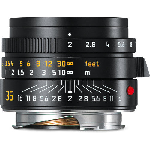 Leica Summicron-M 35mm f/2 ASPH Lens for M-Mount Cameras - Perfect for Street Photography & Low Light Shooting