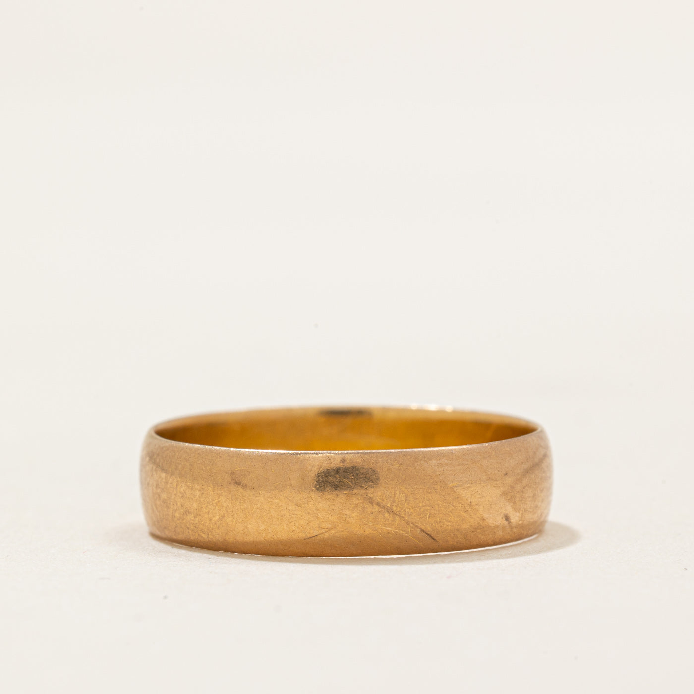 Vintage 1907 Birmingham 22k Yellow Gold Wedding Band Ring - 4.45mm Wide - Size 7 - Perfect for Anniversary Gifts, Proposal Rings & Special Occasions