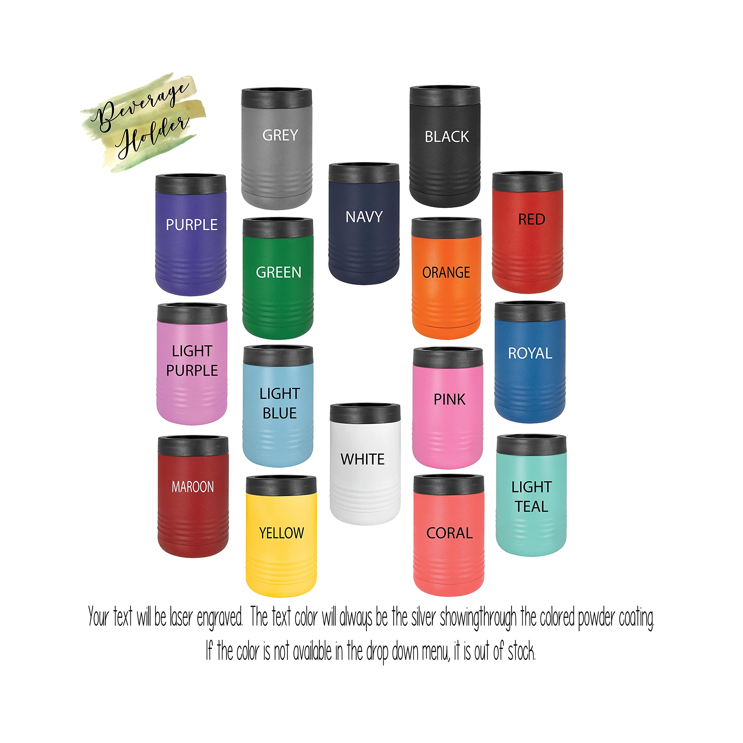 Personalized Stainless Steel Can Cooler Tumbler - Custom Beer Can Holder for Bachelorette & Bachelor Party Wedding Gifts - Perfect for Outdoor Events, BBQ Parties & Beach Gatherings