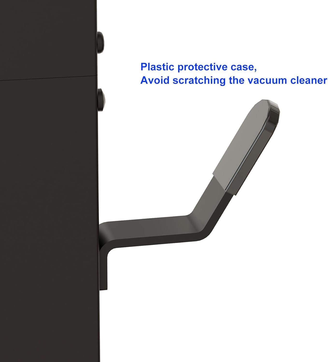 MOOPHY Metal Vacuum Stand for Dyson V15 V12 V11 V10 V8 V7 V6 - Stable Storage Holder & Dock Station for Dyson Cordless Handheld Vacuum Cleaner with 6 Hooks - Perfect for Home, Office, and Garage Organization