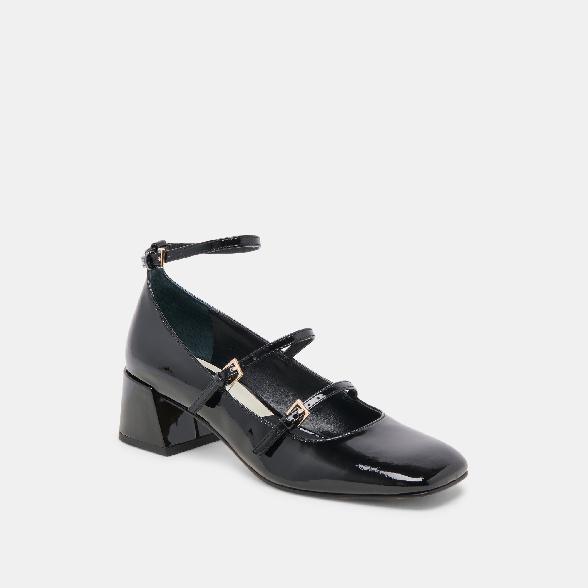 MEADOW HEELS MIDNIGHT PATENT LEATHER PUMPS - Women's Fashion High Heel Shoes for Party, Wedding & Evening Events | Comfortable Dress Shoes for Work & Special Occasions
