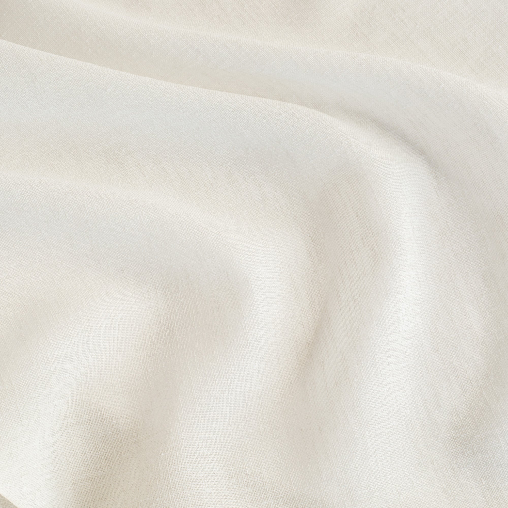 Palermo Double Width Sheer Fabric - Oyster White Premium Curtain Material for Living Room & Bedroom Windows
