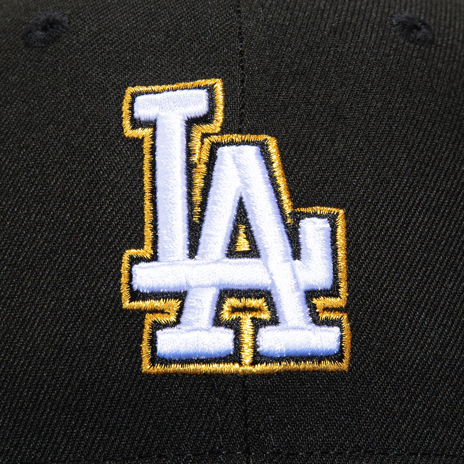 New Era 59Fifty Los Angeles Dodgers Shohei Ohtani Patch Hat - Black, Indigo & Metallic Gold | Official MLB Baseball Cap for Men & Women | Perfect for Games, Collecting & Streetwear Fashion