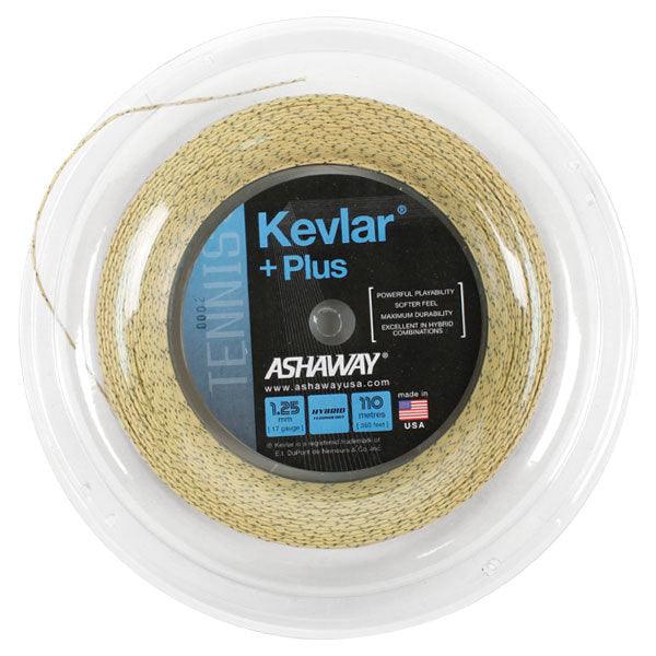 Premium Kevlar Plus 1.25mm/17G 360ft Tennis String Reel - Durable High-Performance String for Tennis Rackets | Perfect for Competitive Play & Stringing Professionals