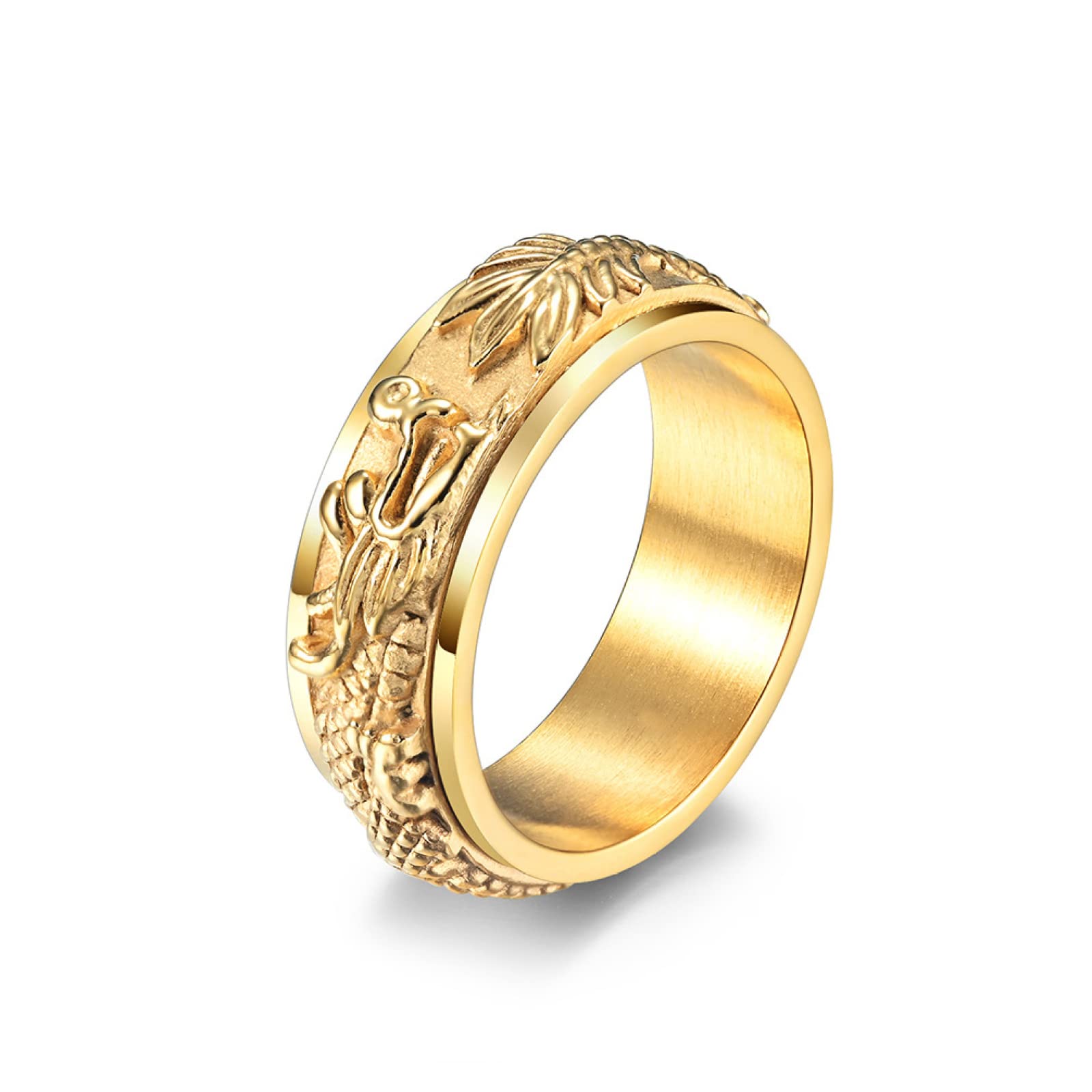Elegant Gold Rings for Women - Simple & Stylish Wedding, Anniversary, Valentine's Day Jewelry Gifts - Size 6-10 - Perfect for Parties, Date Nights & Special Occasions